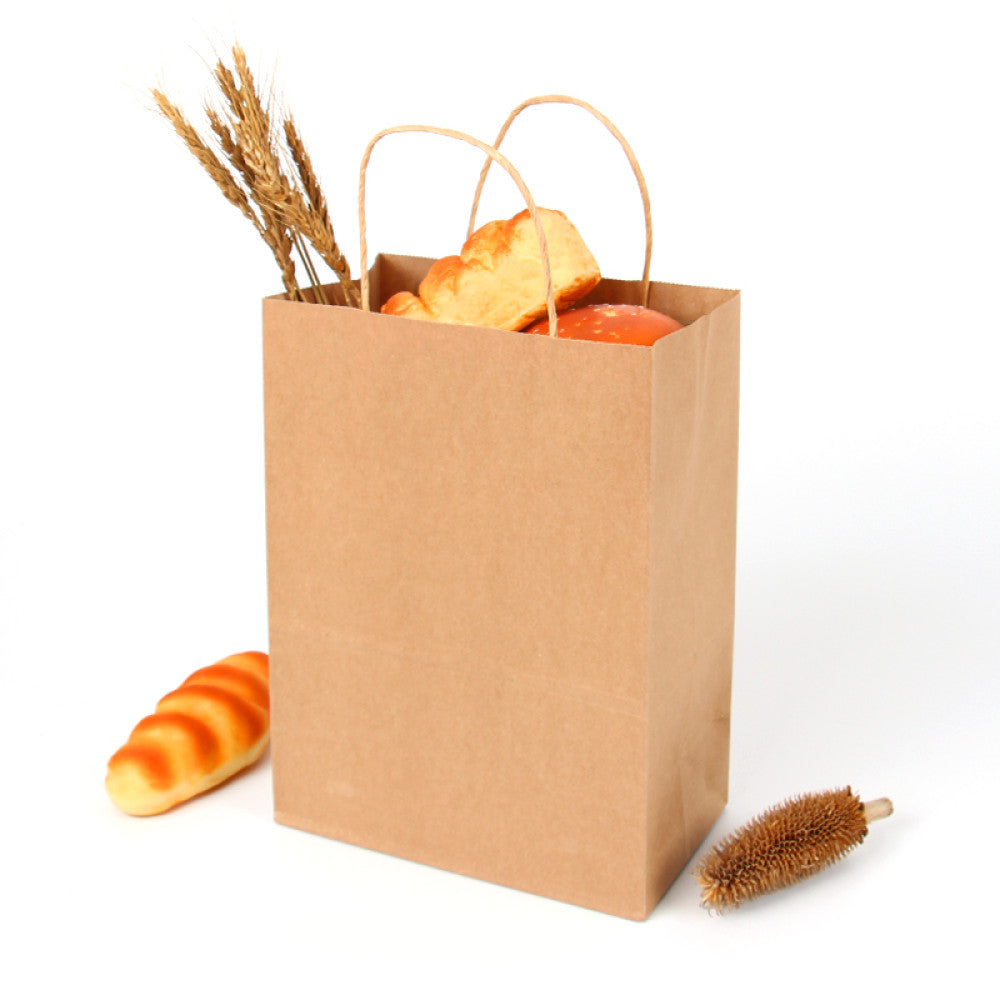 P1026 - 13x7x13" Kraft Handle Bag (250's)