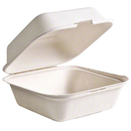 P4001 - 6"x6"x3" Sugarcane Container (500's)