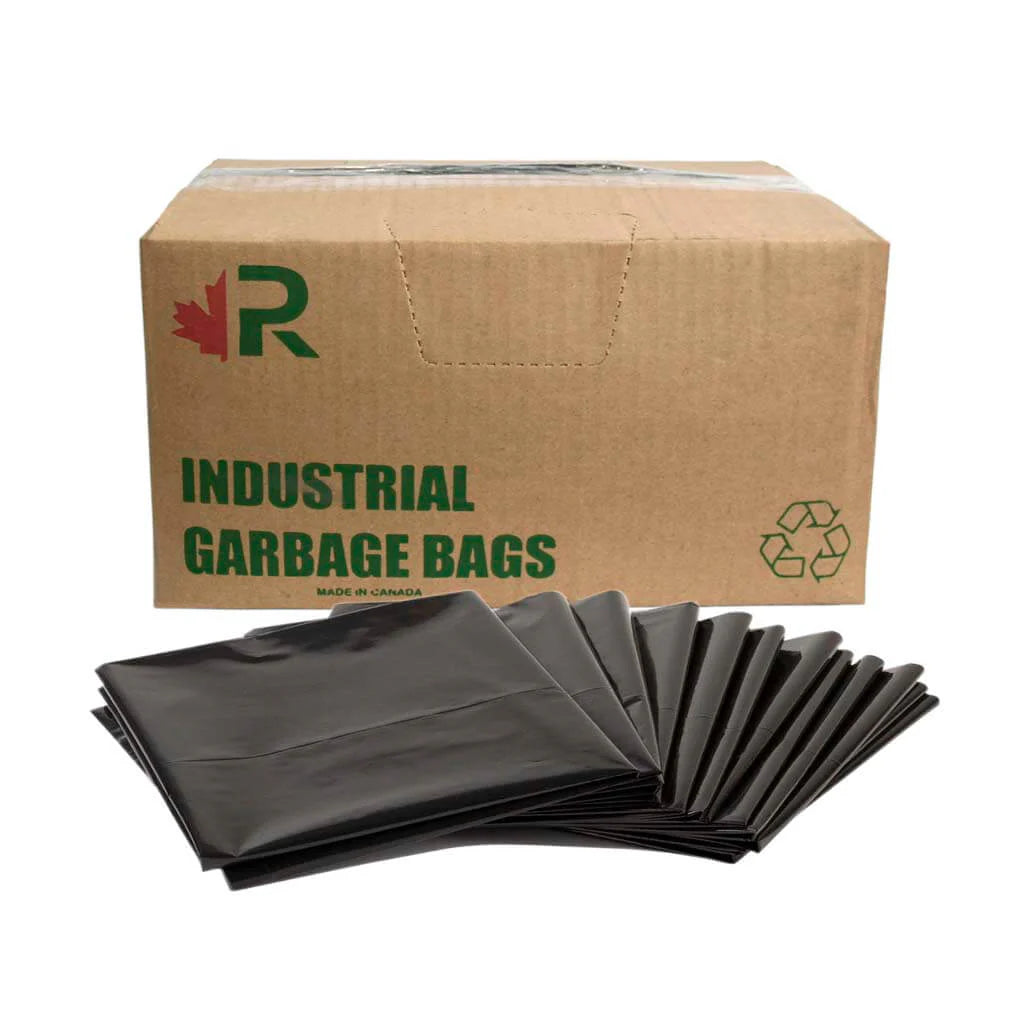 C1003 - 35" x 47" Black Garbage Bag 1.4mil (100's)