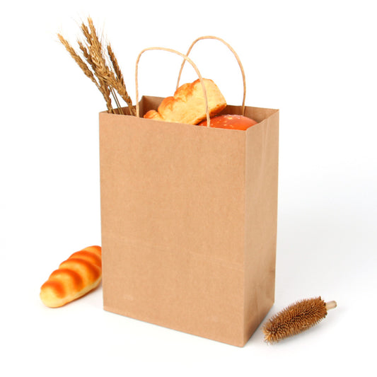 P1021 - 10x6x13" Kraft Handle Bag (250's)