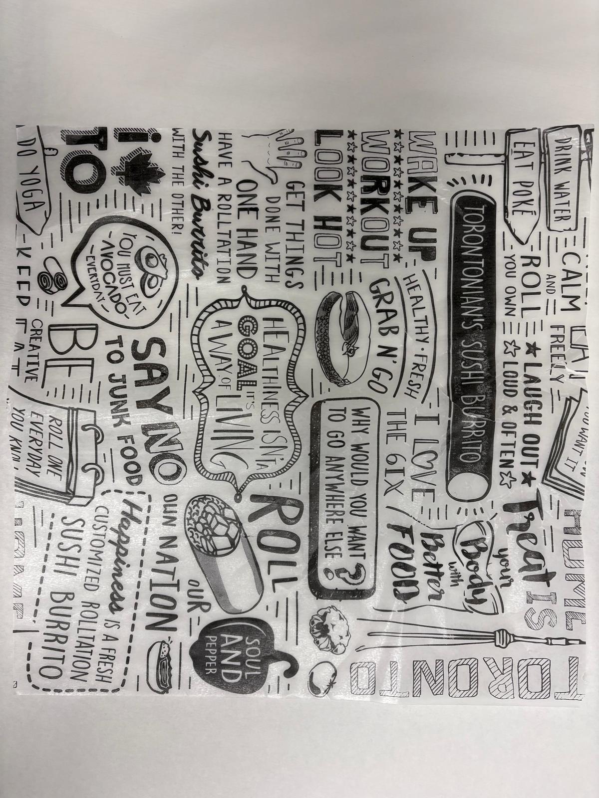 Wrapping Paper 14x14 (Rolltation)