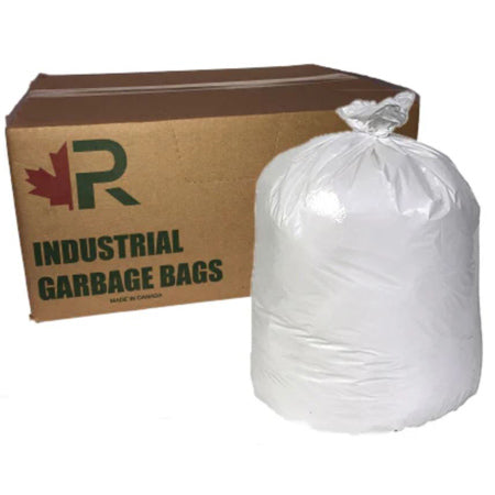 C1011 - White Garbage Bag 0.8mil (500's)