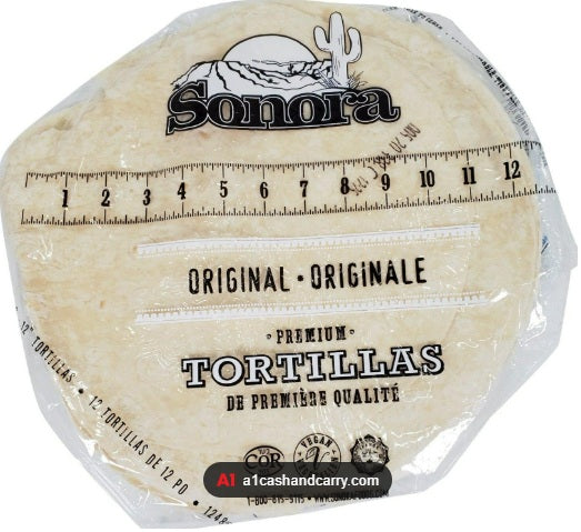 Sonora Tortilla White 12in